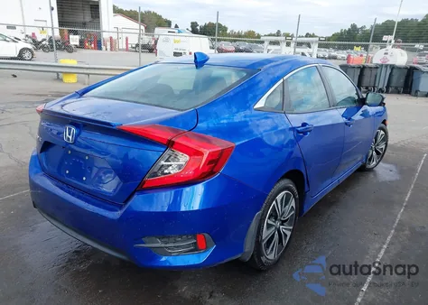 2016 Honda Civic Ex-T из США, поврежденный, VIN 19XFC1F33GE005493